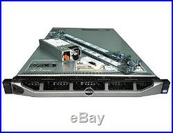 Dell PowerEdge R620 10-Bay Dual E5-2640, 2x 300GB SSD, 64GB Rails H700 1-Year