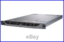 Dell PowerEdge R620 2x 2.9GHz E5-2690 8-Core 64GB 8x 300GB Server RAID/Rails