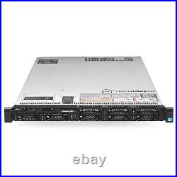 Dell PowerEdge R620 Server 2.70Ghz 24-Core 128GB 5x 400GB SAS SSD 12G H710 Rails