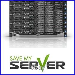 Dell PowerEdge R620 Server 2x 2.90GHz E5-2690 16 Cores 32GB RAM H710 SPS No HDD