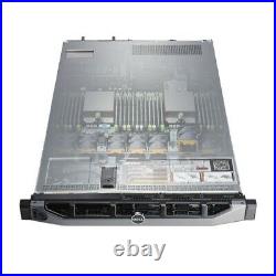 Dell PowerEdge R620 Server 2x E5-2640 6 Core 128GB H310 4x Trays