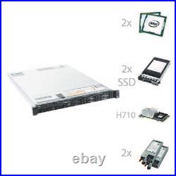 Dell PowerEdge R620 Server / 2x E5-2660 = 16 Cores / 128GB RAM / 2x 240GB SSD