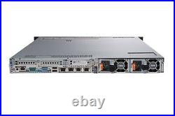 Dell PowerEdge R630 2x E5-2667v4 3.2GHz 8 Core 128GB 2x 1.8TB 10K 12Gb/s SAS