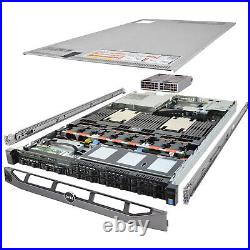Dell PowerEdge R630 Server 1.80Ghz 24-Core 32GB 8x NEW 500GB SSD HBA330 Rails