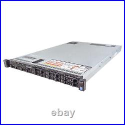 Dell PowerEdge R630 Server 1.90Ghz 12-Core 64GB 8x NEW 1TB SSD HBA330 Rails
