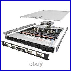 Dell PowerEdge R640 Server 2.60Ghz 24-Core 128GB 2x400GB SAS SSD 12G 8x960GB SSD