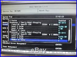 Dell PowerEdge R710 2U 2x Xeon E5504 4-Core @ 2.00Ghz 12GB DDR3 PERC 6/i 3.5+