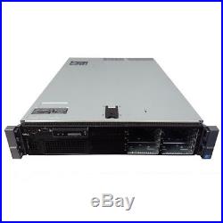 Dell PowerEdge R710 2.5 Server 2x 2.4 GHz Quad Core 32GB DVD iDRAC6 & 4 Trays