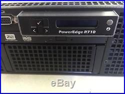 Dell PowerEdge R710 2 x Intel Xeon Six Core X5650 2.67Ghz 128GB DDR3 Perc H700