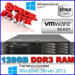 Dell PowerEdge R710 2xSixCore XEON X5675 3.06GHz 128GB 240GB SSD 2.5 Enterprise