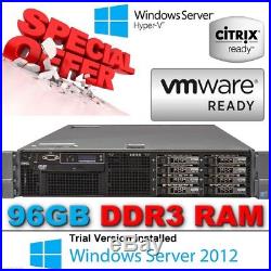 Dell PowerEdge R710 2x SixCore XEON X5675 3.06GHz 96GB DDR3 H700 512MB 900GB SAS