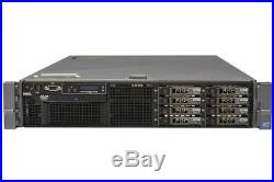 Dell PowerEdge R710 2x X5660 2.80GHz 12-CORE 32GB DDR3 Perc6i RAID 4x 2.5 CADDY