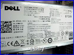 Dell PowerEdge R710 6 Bay Server 2x Quad Core Xeon X5570 @2.93GHz, 128GB, No HDD