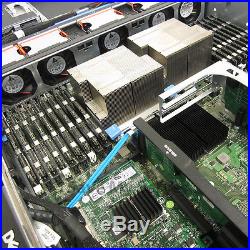 Dell PowerEdge R710 8-Core 2.5 Server 32GB RAM PERC6i DVD iDRAC6 + 2 Trays