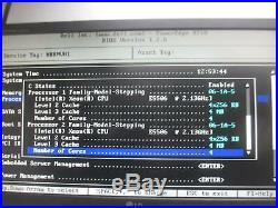 Dell PowerEdge R710 8-Core 2x Xeon E5506 QC @ 2.13GHz 8GB PC3 PERC 6/i 2.5+