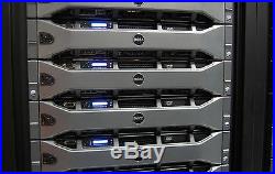 Dell PowerEdge R710 8-Core 3.5 HDD Server 48GB RAM PERC6i iDRAC6 + 2 Trays