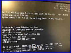 Dell PowerEdge R710 Quad Core Virtualization server 2GHz 4GB RAM iDrac