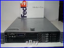 Dell PowerEdge R710 Server 2.13GHz Quad Core 12GB 4x146GB SAS DRAC Enterprise