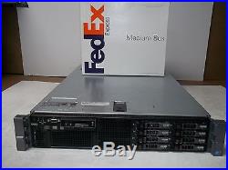 Dell PowerEdge R710 Server 2x2.13GHz 8 Core 48GB 8x146GB SAS Perc6 Dual PS L5630