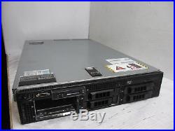 Dell PowerEdge R710 Server -2x Xeon E5504 with HT @ 2.00GHz 8GB PC3 Perc 6/i +