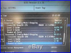 Dell PowerEdge R710 Server 2x Xeon X5650 2.67GHz CPU, 16GB RAM, No HDD