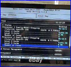 Dell PowerEdge R710 VMware, 10GB HBA, 64GB RAM, 2x X5570, 2xHD, 6 Trays & MORE