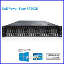 Dell PowerEdge R720XD 2 x E5-2650 v2 8 Core 2.6Ghz 128GB RAM H710 26 x 300GB