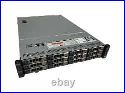 Dell PowerEdge R720XD 3.5 LFF Server, 2x E5-2660V2 10Core, 64GB, 12x Tray, H310