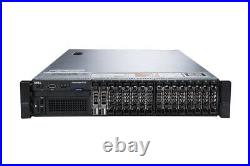 Dell PowerEdge R720 2x 8-Core E5-2690 2.90GHz 32GB Ram 2x 2.4TB 10K HDD Server