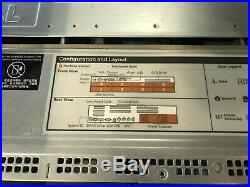 Dell PowerEdge R720 Rack Server 8LFF/2x E5-2640 9x Fans