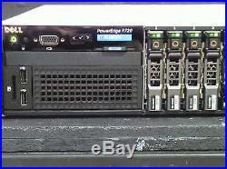 Dell PowerEdge R720 Server 2U 2 2.70GHz 8 Core 64GB 4x 300GB SAS