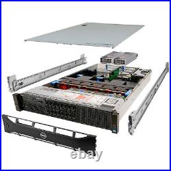 Dell PowerEdge R720 Server 2.90Ghz 16-Core 192GB 2x 256GB SSD 6x 1TB H710P Rails