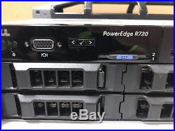 Dell PowerEdge R720 Server 2 x Intel Xeon E5-2670 Eight Core @2.60Ghz 256GB PERC