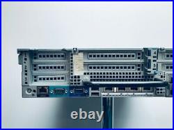 Dell PowerEdge R720 Server 2 x Xeon E5-2643 Quad Core CPU 64GB Ram 2 x 750w PSU