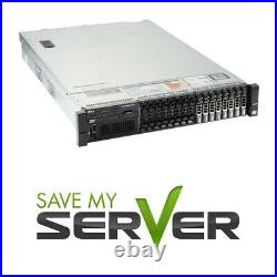 Dell PowerEdge R720 Server 2x E5-2667 2.9GHz 6C 64GB RAM H710 2x 1TB SSD