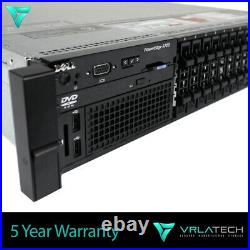 Dell PowerEdge R720 Server 32GB RAM E5-2690v2 5x 3TB H710p