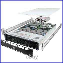 Dell PowerEdge R720xd Server 3.50Ghz 12-Core 144GB 2x NEW 500GB SSD H710P Rails