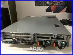 Dell PowerEdge R730XD Server 2x 14-Core E5-2650v4 SSD 8x900GB SAS H730 VMware 8