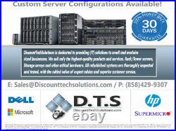 Dell PowerEdge R730XD Server 2x E5-2630v3 8 Core 128GB H330 Server 2019 24TB