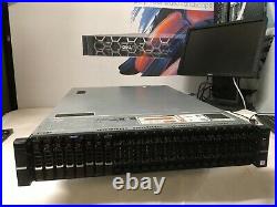 Dell PowerEdge R730XD Server Dual 14-Core 28 Cores /56T 800GB SSD+8x900GB SAS