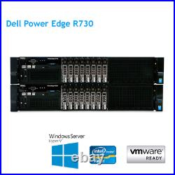 Dell PowerEdge R730 2 x E5-2680 V3 2.50Ghz 12 Cores 256GB RAM H730