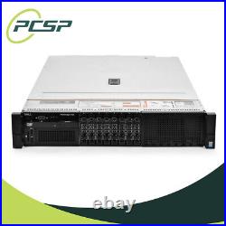 Dell PowerEdge R730 Server 2X Heatsink No CPU 128GB RAM 4X 10G SFP H730 Dual PSU