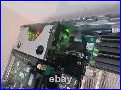 Dell PowerEdge R730 Server 2x E5-2630 V3 3.5GHz =8 Cores 112GB 256GB M (No HDD)