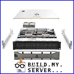 Dell PowerEdge R730xd Server 1.90Ghz 12-Core 96GB 24x 2TB SSD HBA330 Rails
