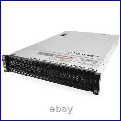 Dell PowerEdge R730xd Server 2.40Ghz 20-Core 128GB 8x 1.2TB 12G 16x NEW 2TB SSD