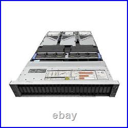 Dell PowerEdge R7525 Server 24X2.5(8XNVME) 2xEPYC 7302 CPU 128G RAM 2x2400W+H745