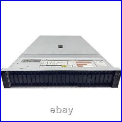 Dell PowerEdge R7525 Server 24X2.5(8XNVME) 2xEPYC 7302 CPU 128G RAM 2x2400W+H745