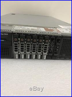 Dell PowerEdge R820 SFF Server 2X E5-4620/ 32GB DDR3/ 6X 300GB 10K SAS / H710