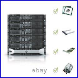 Dell PowerEdge R820 Server 4x E5-4620 V2 2.2GHz = 32Core 64GB H310 RPS + 2 trays