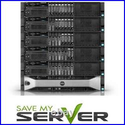 Dell PowerEdge R820 Server 4x E5-4650L 2.60GHz 32 Cores 192GB 2x HDD Trays